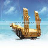 China Time Go 3Axles Low Flatbed Semi Trailer thumbnail-2
