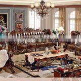 Sofa Material Leather Sofa Chesterfield Household Furniture thumbnail-6