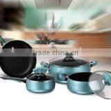 7pcs Non-stick Aluminum Cookware Set