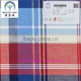 55%LINEN 45%COTTON INTERWOVEN CHECK FABRIC