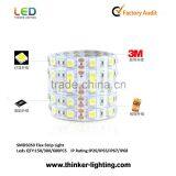 SMD5050 600leds/m IP20 Strip Yellow Color Can be Cuttable