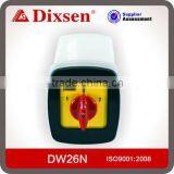 Changeover Switch in Protective Enclosure/box (IP65)