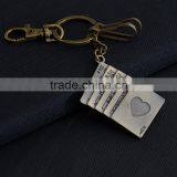 Hot Sale Fashion Custom Metal Cartoon Keychain With Pendant Keyring KC13195 thumbnail-1