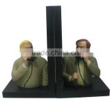 High Quality Personalized resin bookends,Statues bookends