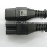 Europe standard 10A 250V KEMA C15 cable connector