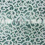 two tone curve elastic nylon spandex lace fabric