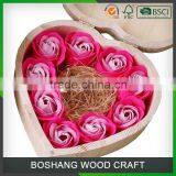 BoShang Custom Valentine Day Wood Storage Gift Box thumbnail-1