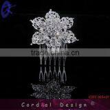 New Arrival Fashion Rhinestone Tiara Crown Hair Comb Headband Accessory thumbnail-1