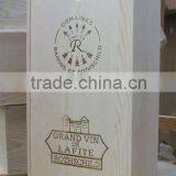 Custom Made Wooden Wine Boxes Wholesale Pine Wooden Box