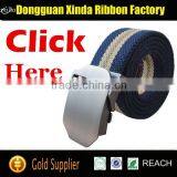 Dongguan Web Belt Factory Cotton Webbing Stylish Army Webbing Belt thumbnail-2