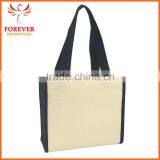 Custom Promotional Gifts 14 OZ. Heavy Cotton Natural Canvas Tote Bag thumbnail-2