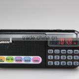 2015 New Promotion B-898E TF/ USB Mini FM Radio Speaker