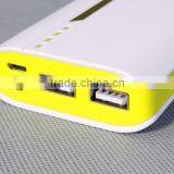 DC5v/1A mobile phone 7800mah portable power bank for samsung