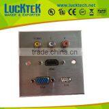 Faceplate Audio Wall Mounting Plate,metal Material