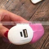 2016 Trending Products Christmas Gift 2600mAh 2200mAh 2000mAh Portable Mobile Charger Silicon Carton Spirit Unicorn Power Bank Supplier's Choice thumbnail-6