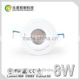 Durable Rotating 8w Dimmable Led Recessed Downlight thumbnail-1