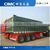 CIMC Factory Price Hydraulic Tipping Trailer, Hydraulic Lifting Trailer, Used Hydraulic Trailer thumbnail-1