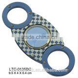 Stainless Steel Double Blade Cigar Cutter