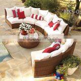 Hot Sale Sectional Garden Sofa- New Design Plastic Round Garden Furniture thumbnail-1