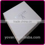 New Design Quality Foil Stamping Folding Magnet Paper Box for Clothes
