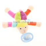 Custom Pacifier Baby Doll Plush Stuffed Toy Baby Pacifier thumbnail-5