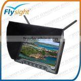 C889 No Blue Screen 5.8GHz 32CH 7 Inch Wireless Quadcopter FPV Monitor With 5.8GHz Receiver &Foldable Sunshade for FPV System