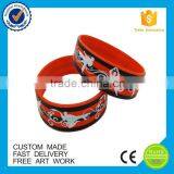 China Eco-friendly Custom Printing Fitness Silicone Bracelet thumbnail-4
