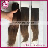 100 Virgin malaysian sew in human hair weave ombre colored two tone hair weave for black women