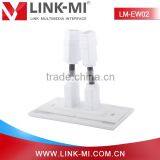 LINK-MI LM-EW02 Dual Port Home Theater HDMI Keystone Wall Plate Best Buy