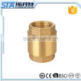 ART.4006 1/2 Inch NPT Vertical In-line Spring Loaded Brass Check Valve With Stainless Steel Filter Shipped and Sold by China thumbnail-3