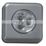 3 LEDs Green Touch Sensitive Lamp Bedroom Bedside Table Lamps