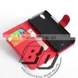 Top Selling Durable Flip Wallet Style Magnetic Flip Stand PU Leather Case For Wiko Birdy Luxury Leather Case Fast Delivery thumbnail-6