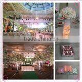 China Goods Wholesale Mood Lighting Wedding Party Supplies 4inch Cheap Crystal Vase With 12pcs Smd Led