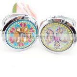 Promotion Round Handbag Pocket Mini Mirror thumbnail-2