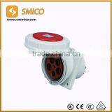 IP67 Round 5 Pins Copper High Current 125A Industrial Power Plugs
