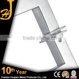 Satin/Polished Double Sided Stainless Steel Glass Door Pull Handle thumbnail-2