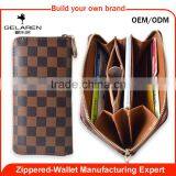Factory Wholesale Famous Brand Zipper Ladies Wallet thumbnail-1