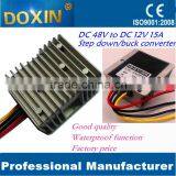 DC 48V to DC 12V 15A Dc-dc Buck Converter Step Down Waterproof Led Module