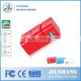 High Quality Universal Male To Male Electrical USB Mini Plug Adapter