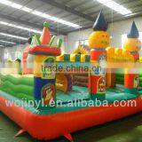 Exciting Beautiful Kids Playing Inflatable Castle thumbnail-3