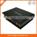 8 Arrow Sticky Note in Embossed PU Holder,desktop Calendar Sticky Note With Leather Box thumbnail-4