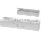 Hotsale Wooden 4 Grids Tea Bag Storage Box thumbnail-2