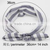 Top Quality Colorful Striped Bowknot Knot Girl Hair Headband,wholesale Baby Knot Headband thumbnail-4