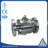 High Pressure A105 Forged Steel Hard Sealing Flange Type Ball Valve thumbnail-3