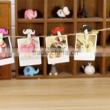 christmas small craft wooden photo clip, promotional wooden clips for wholesale