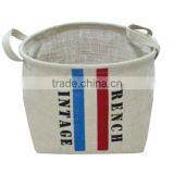 French Jute Storage Bag/box/home Organizer(BBHT014)
