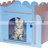 Carno pet wooden cat cage