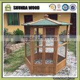 SDB04 Wholesale Wooden Aviary Bird Cage Outdoor thumbnail-1