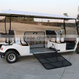 Electric handicapped car, with hydraulic ramp for wheelchair, EG2068T