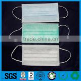 Wholesale nonwoven face mask with ties,nonwoven 3ply face mask,nonwoven disposable face mask